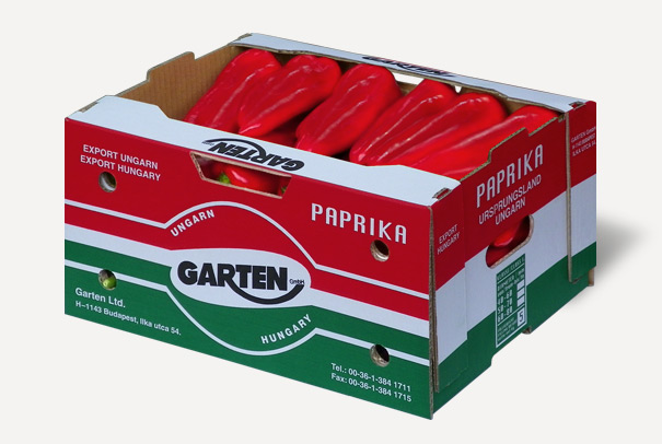 Piros paprika export